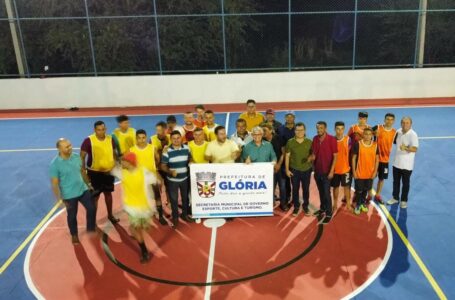  Prefeitura Glória entrega a requalificação da quadra poliesportiva no povoado Chico Correia
