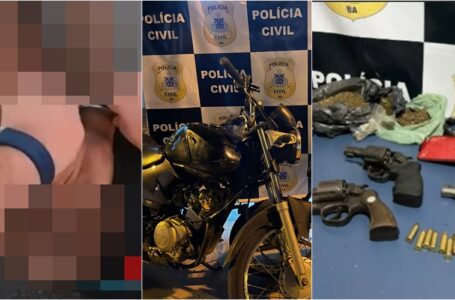  Polícia prende no Centenário três homens acusados de tocar o terror na região; motos e armas foram apreendidos